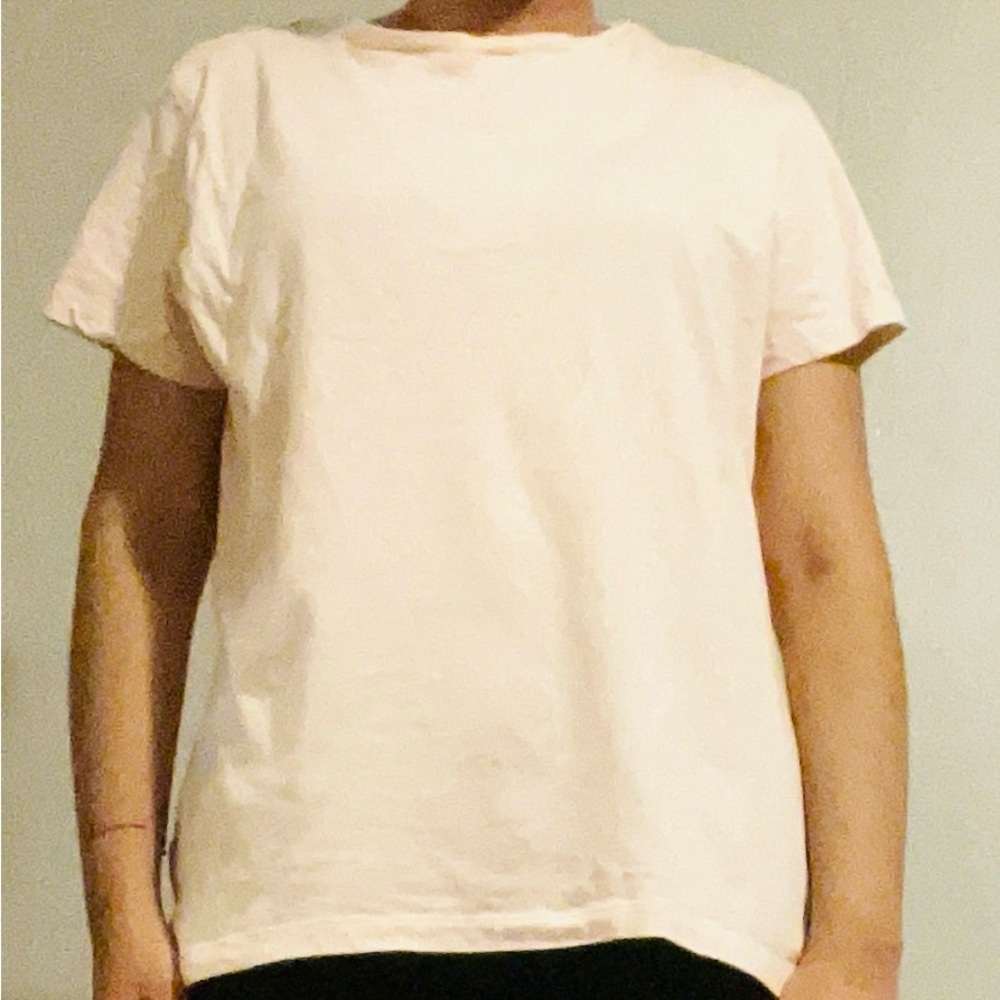 Size M Bench Light Pink 100% Cotton T-Shirt